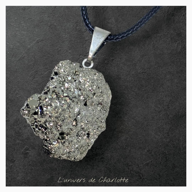 Pendentif &quot;Pyrite&quot; PN-026