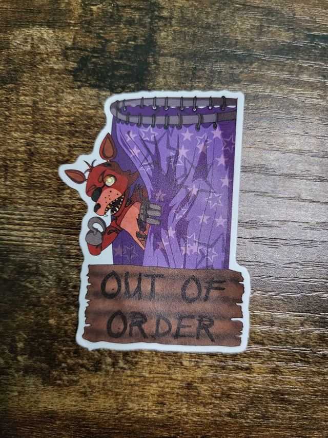 Out of Order Sticker