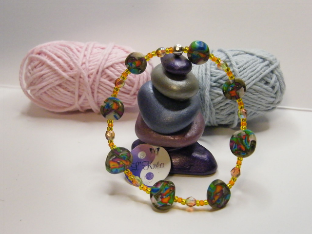 Perles Patchwork plates