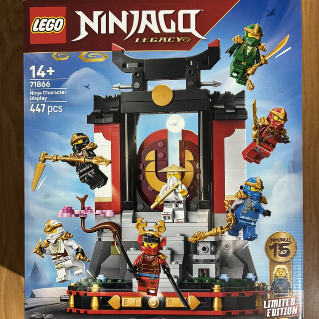 LEGO® NINJAGO® 71866 – 15e anniversaire : Collection des personnages Ninjas