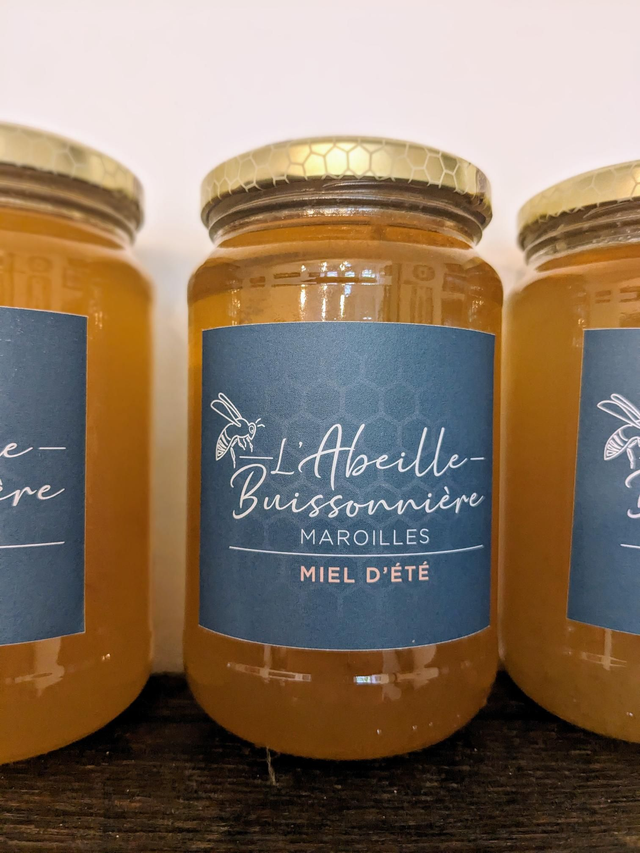 Miel des Abeilles de la Buissonnière 500g. - Ed. Été