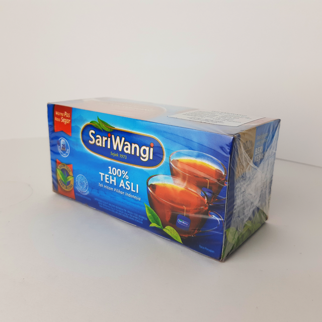 SARIWANGI Teh Celup isi 25 - Thé Noir Classique en Sachéts de 25