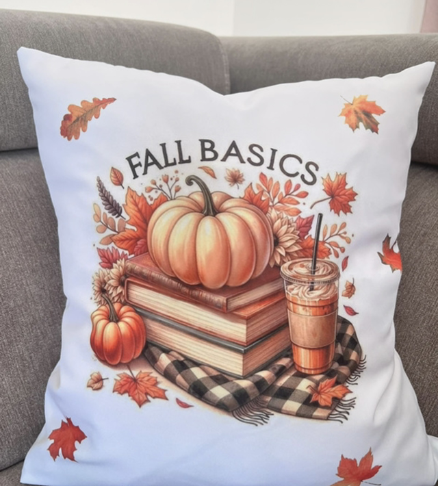 Taie de coussin décoratif - ambiance automnale 🍁