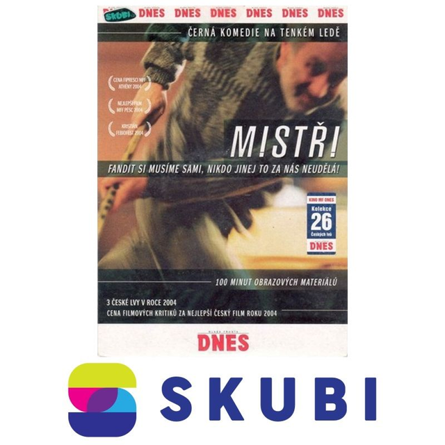 DVD Mistři - Černá komedie na tenkém ledě