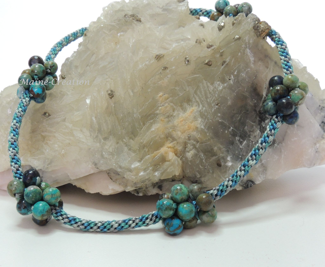 Collier  Chrysocolle