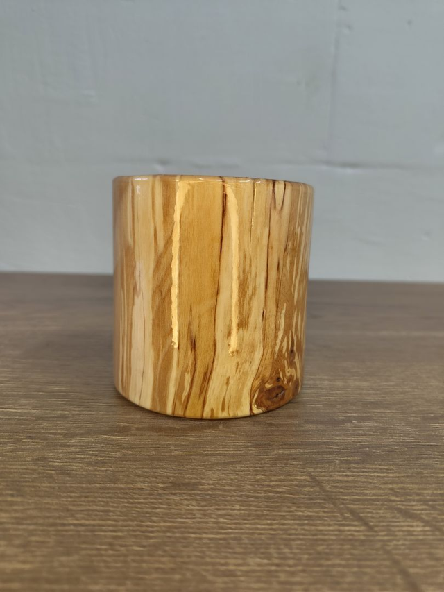 Birkenader – Becher aus gestockter Birke 300 ml