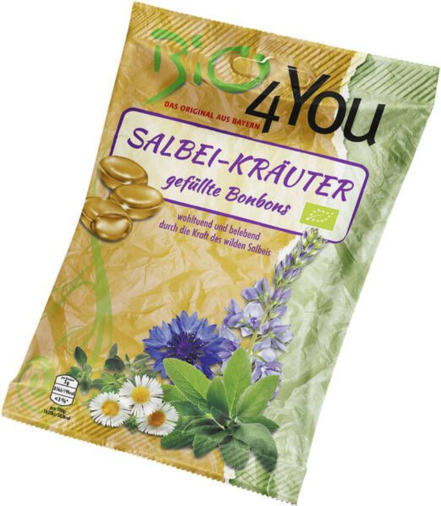 Bio4you Salbei-Kräuter 75g Tüte