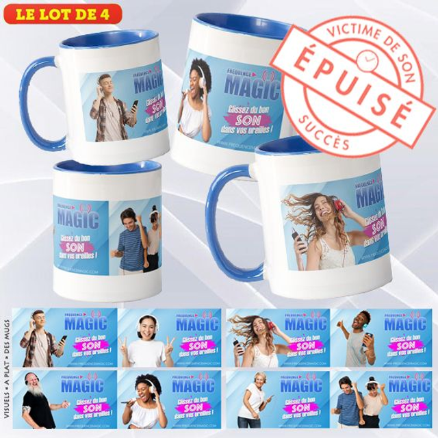 LOT 4 MUGS
