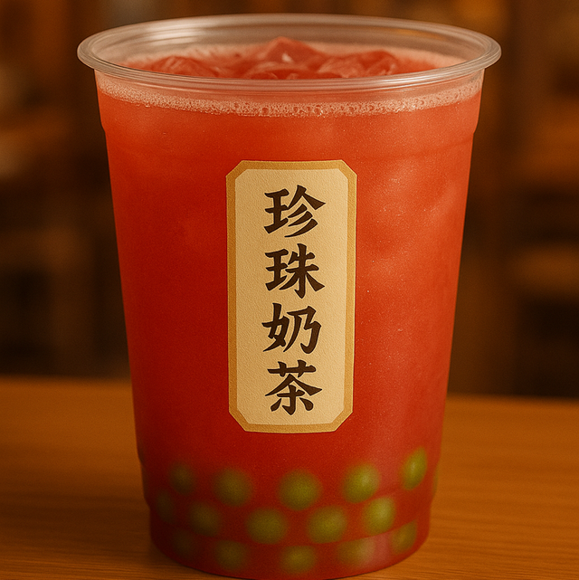 Bubble Tea Pastèque 