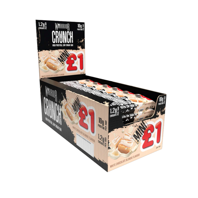 Warrior CRUNCH Mini Bars 24x32g