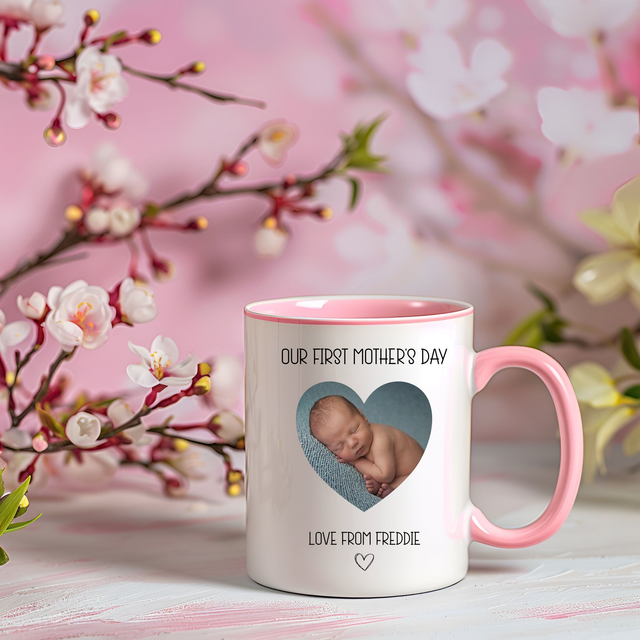 Personalised 1st Mother's Day Mug