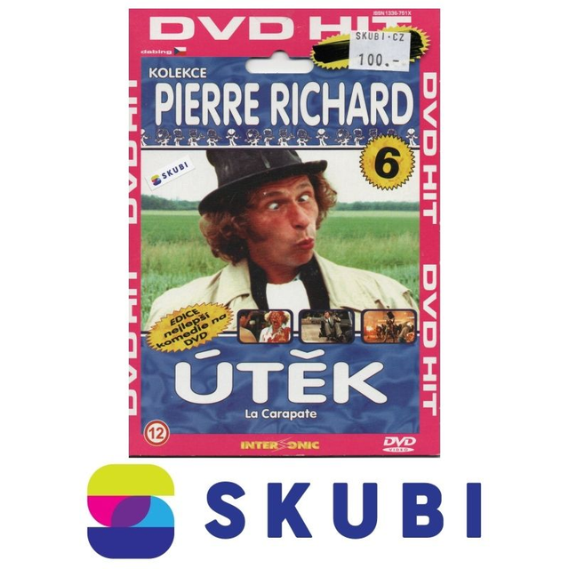 DVD Útěk / La Carapate - česky, francouzsky