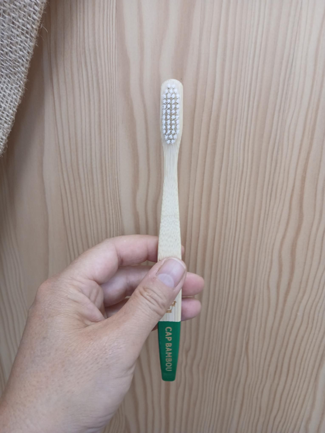 Brosse À Dents En Bambou Souple 