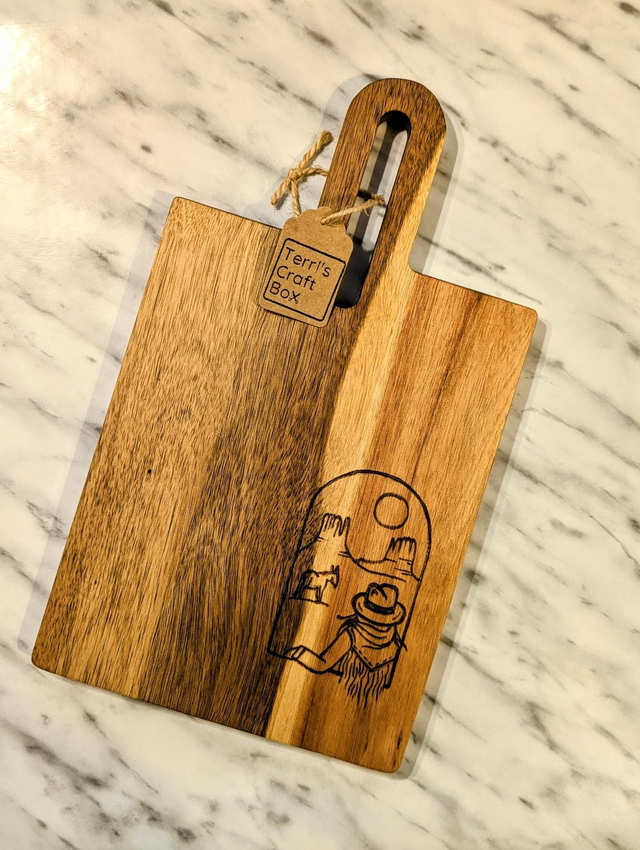 Acacia Cut out Paddle (COWGIRL LIFE&#039; (S)