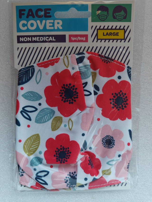 Kasvomaski kukkakuosi