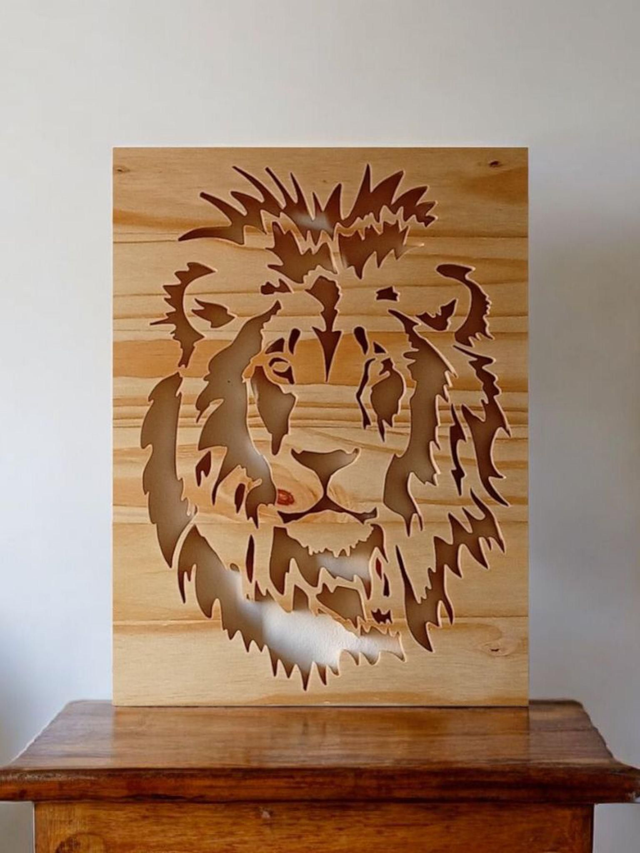 Lion, Pin & MDF