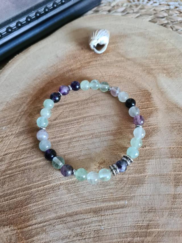 Bracelet Fluorite 6mm