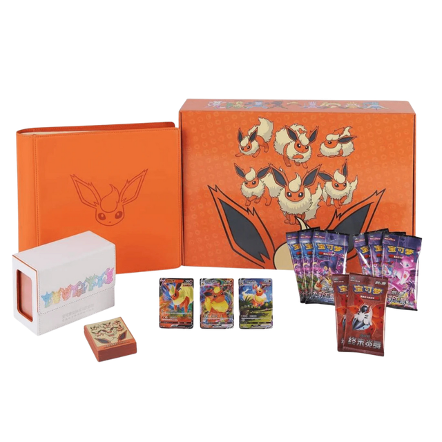 Pokémon TCG: Eevee Evolution Advanced Gift Box - FLAREON (Chinese)