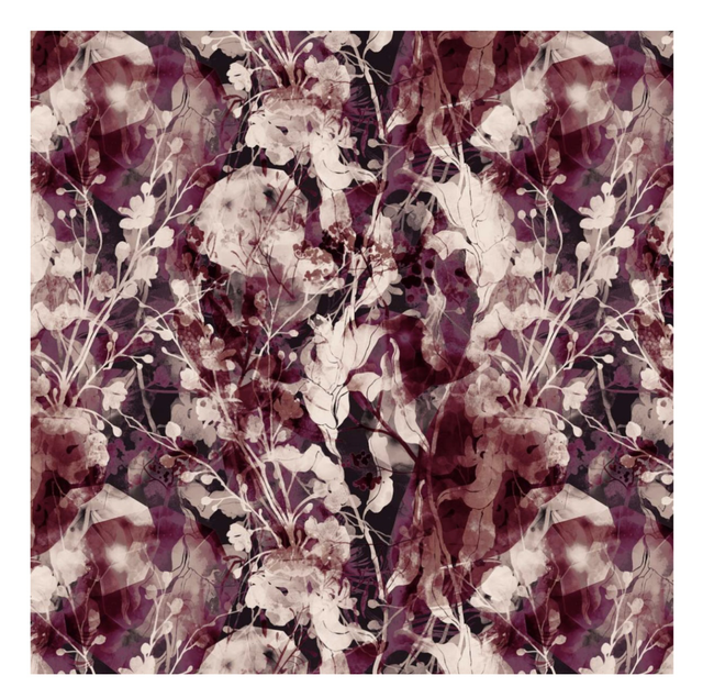 Softshell 0,5m Swafing Blumenmuster