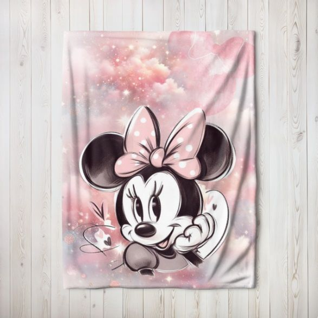 Plaid personnalisé Minnie 01