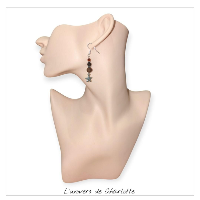Boucles d'oreilles "Vitalité" BO-133