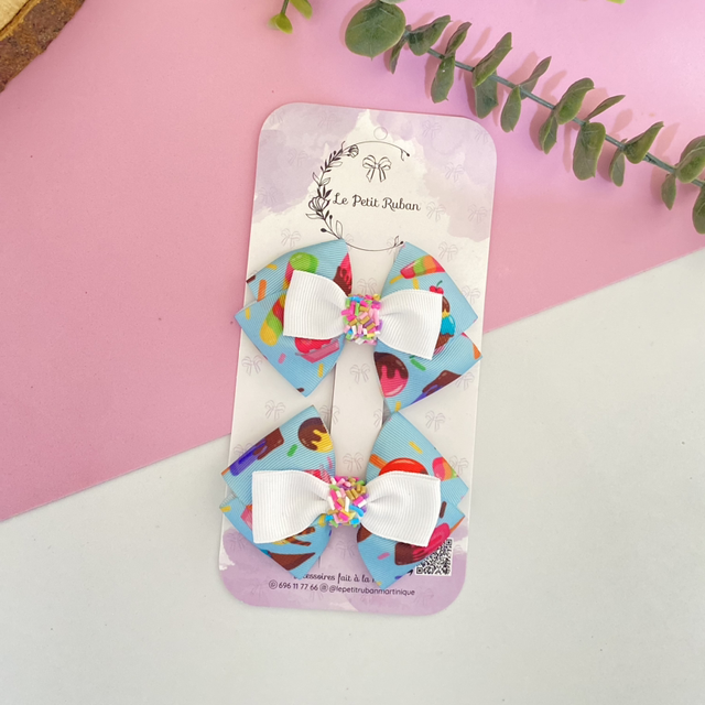 Paire de barrettes sugar 🍭