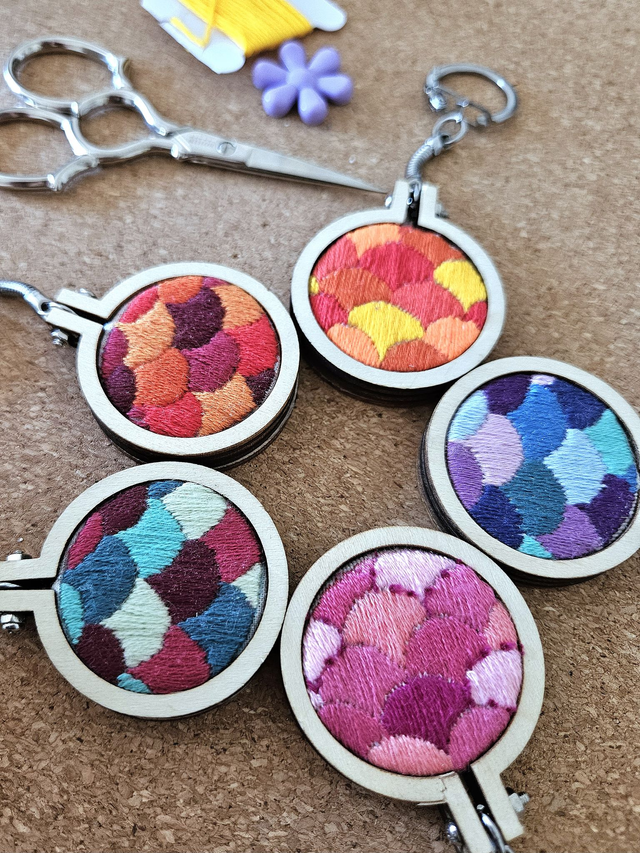 Porte-clés - écailles