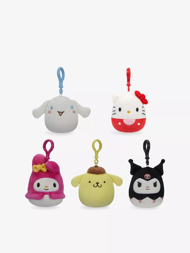 Hello Kitty: 3.5in Squishmallow Bag Clip