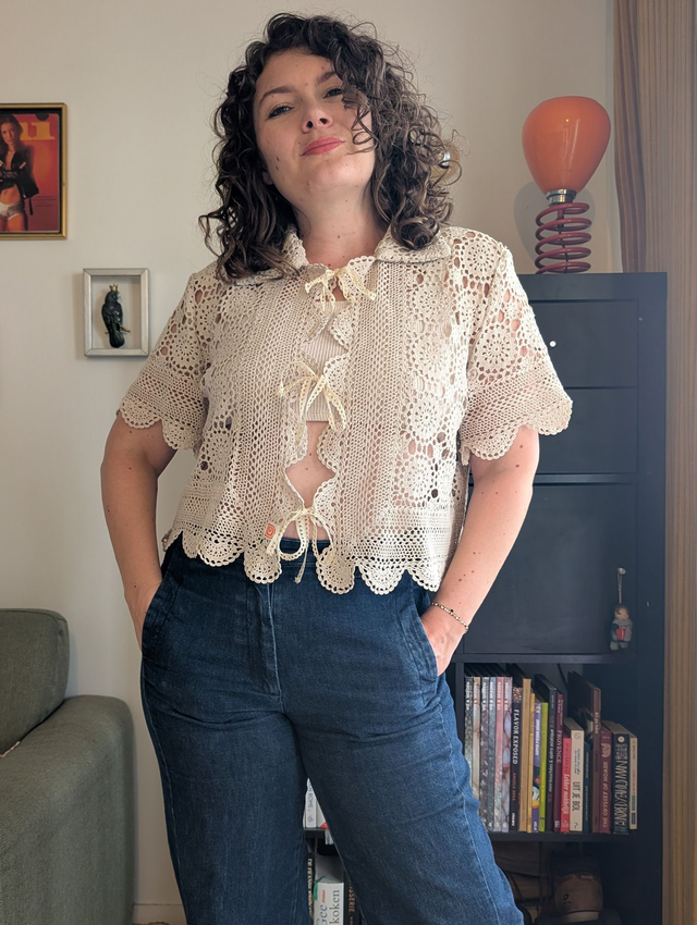 Blouse Bernadette Crochet