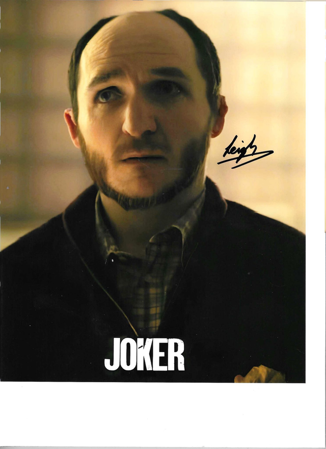 Leigh Gill Joker Signed Photos