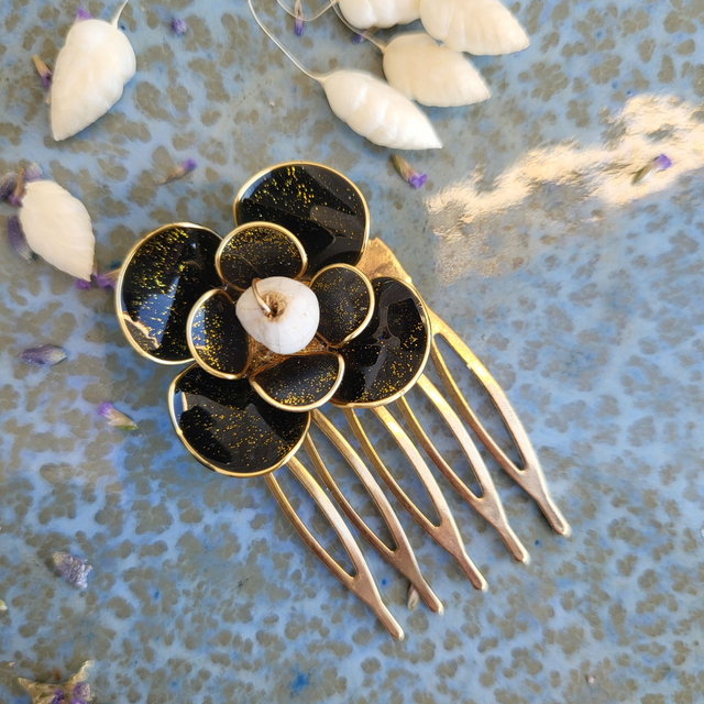 Peigne en résine pour le cortège-accessoire de Mariage