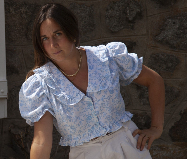 Chemisier Rêverie - manches courtes