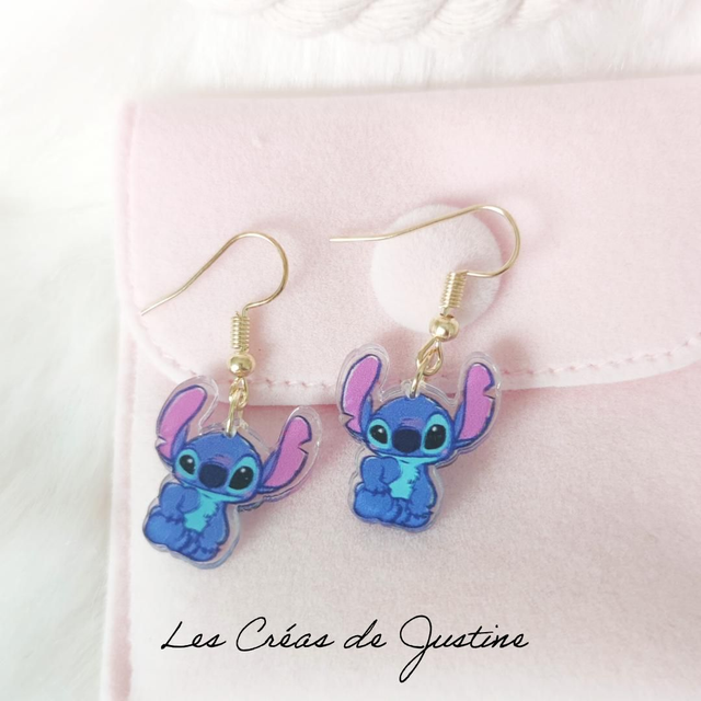 Boucles d&#039;oreilles Stitch 