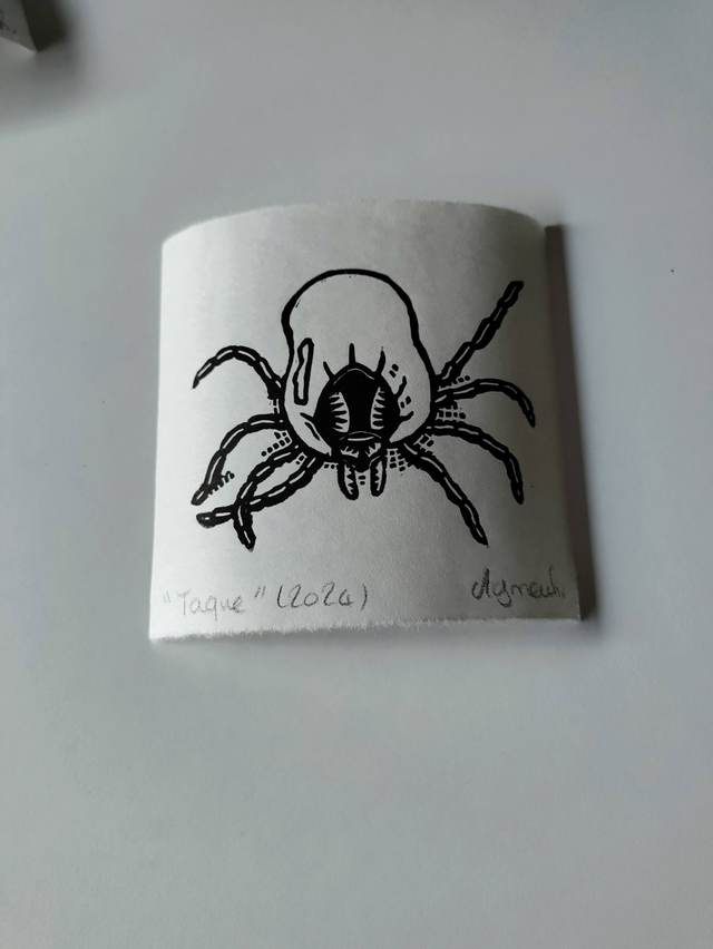 Monsieur Toque impression format carré 10X10cm