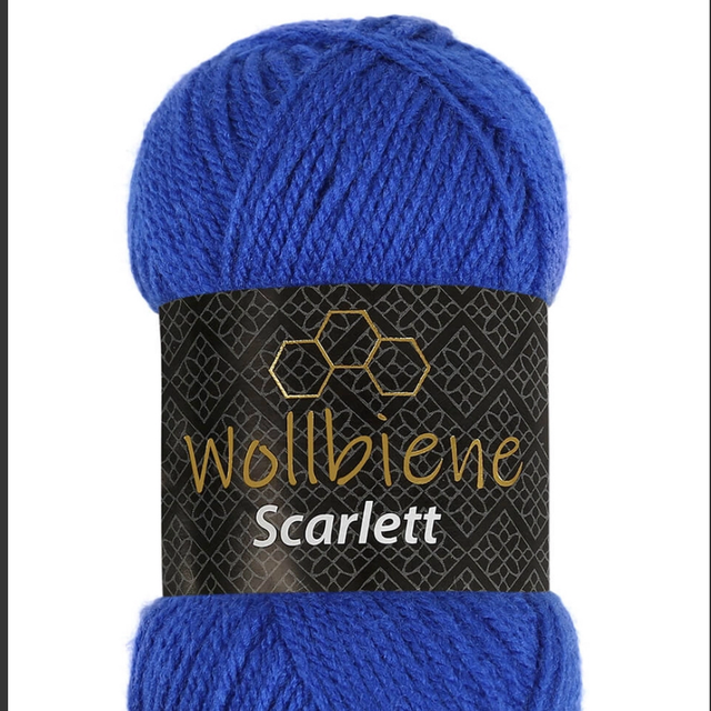 Wollbiene Scarlett  leu roi 50gr Acrylique