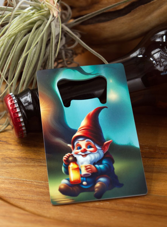 Gnome Sublimation Bottle Opener – Clearance!