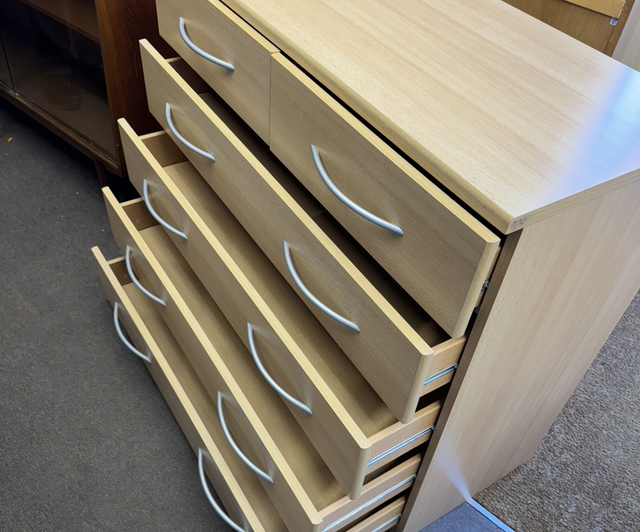 Large Modern Chest Of Drawers