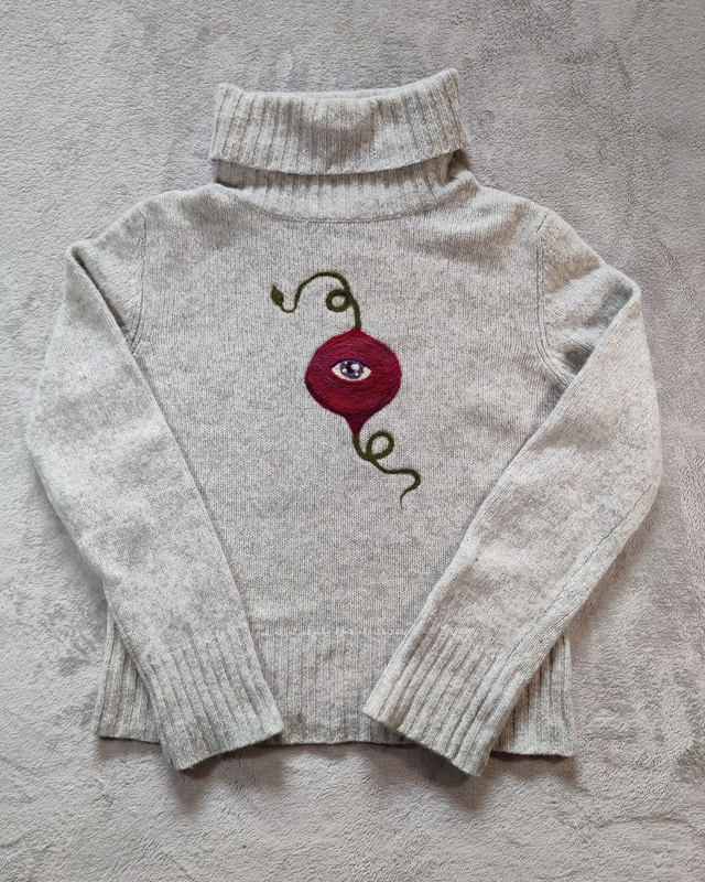 Beetroot Jumper (S)