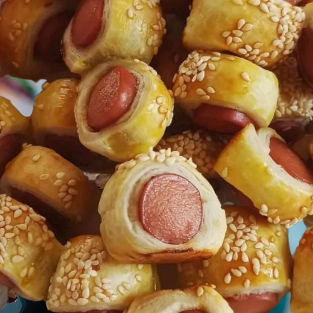 Rustici di pasta sfoglia (solo wurstel)