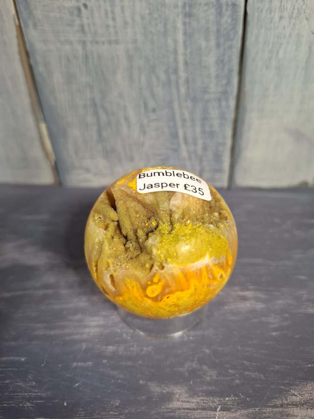 Bumblebee Jasper Sphere 