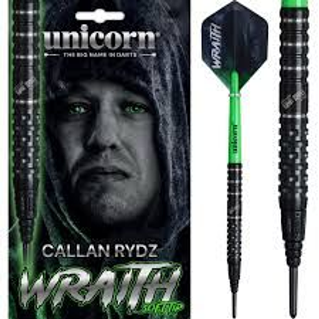 Unicorn Wraith Callan Rydz 90% Tungsten Player Darts