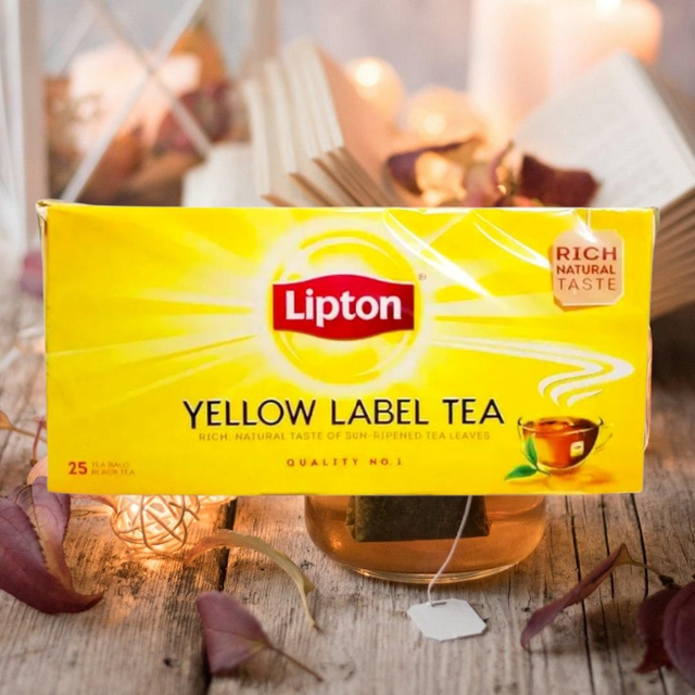 Lipton Yellow Label Tea – 50g | Tea & Beverages


