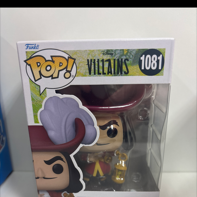 Funko Disney: Villains POP! Disney Vinyl Figure Captain Hook 9 Cm