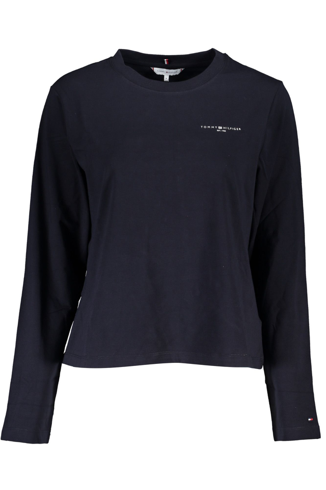 TOMMY HILFIGER T-SHIRT MANICHE LUNGHE DONNA BLU
