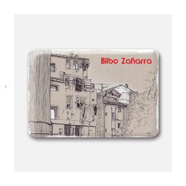 Imán fachadas Bilbo Zaharra