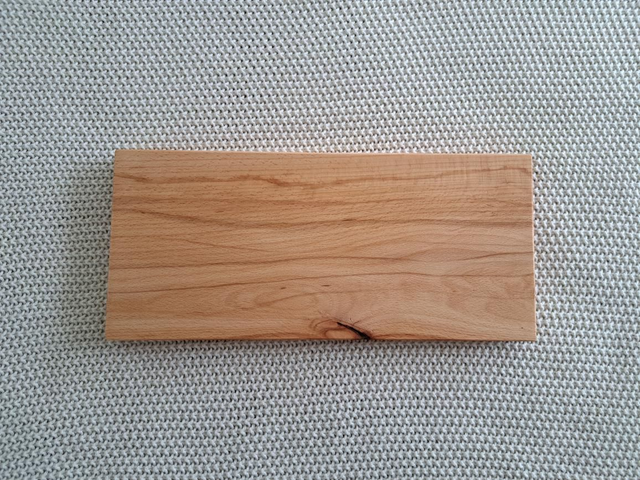 Holzplatte Buche (B-1) 35 x 15.5 x 2.2cm