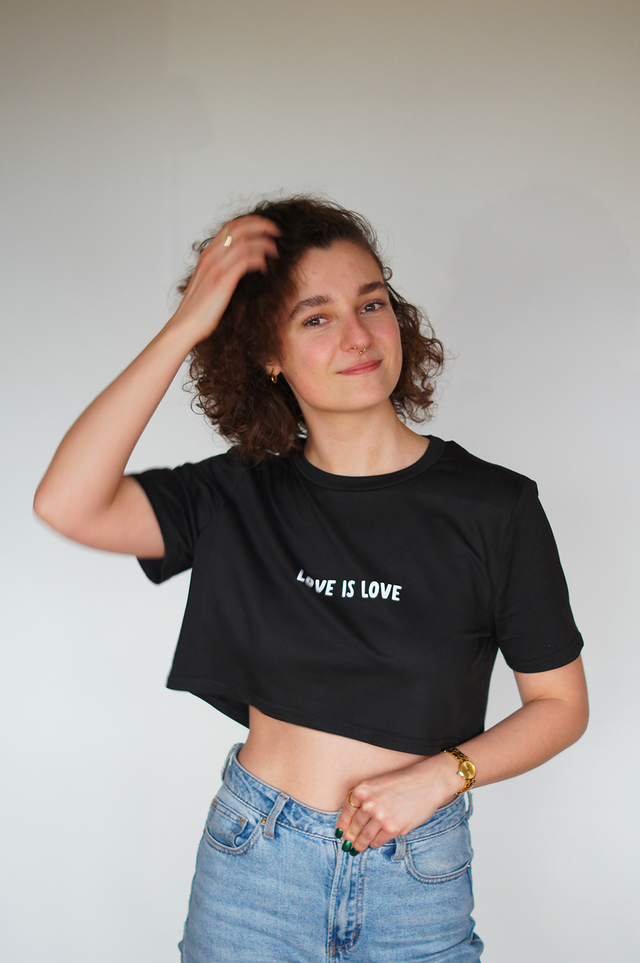 Crop Top Love is Love