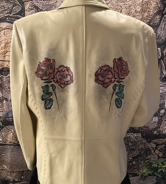Lederjacke ROSES !!UNIKAT!!