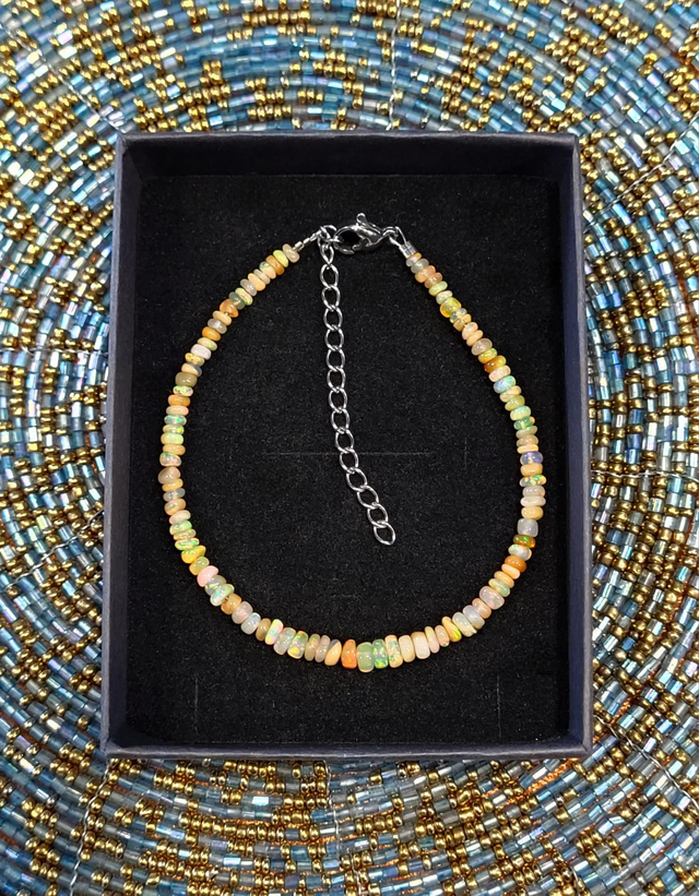 Bracelet Opale Éthiopienne 