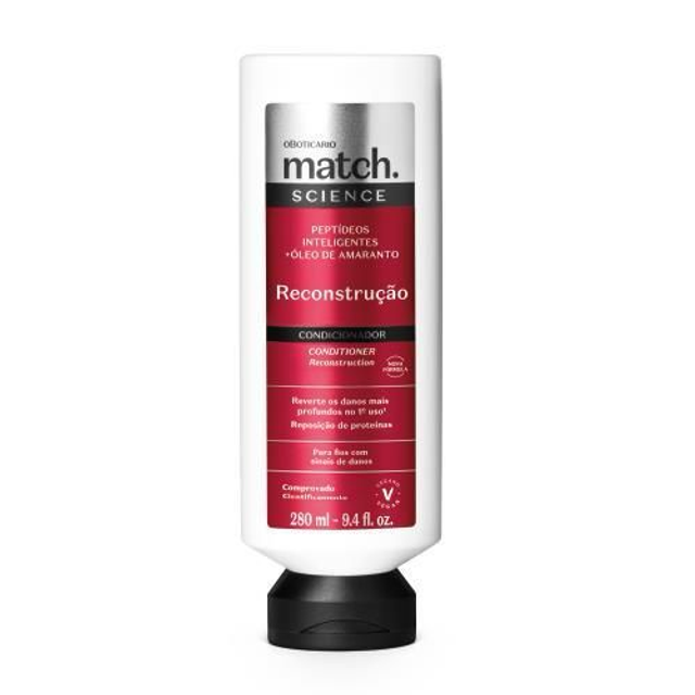 Condicionador Match Science Reconstrução, 280ml 56805
